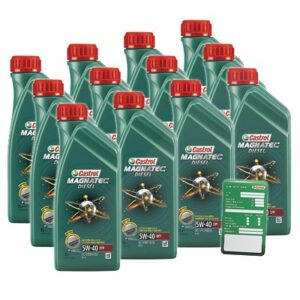 Castrol  12x 1 L Magnatec Diesel 5W-40 DPF+Anhänger  1502B8 : DE01675