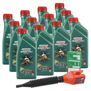 Castrol  12x 1 L Magnatec Diesel 5W-40 DPF + Anhäng  3050 : 1502B8 : DE01675