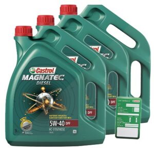 Castrol  15 L Magnatec Diesel 5W-40 DPF + Anhänger  DE01675 : 1502BA