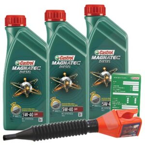 Castrol  3x 1 L Magnatec Diesel 5W-40 DPF+Anhänger+  1502B8 : 3050 : DE01675