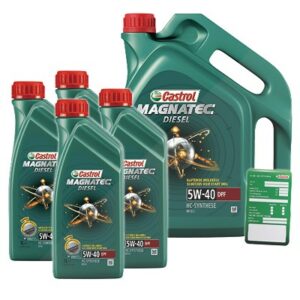 Castrol  9 L Magnatec Diesel 5W-40 DPF + Anhänger  DE01675 : 1502B8 : 1502BA