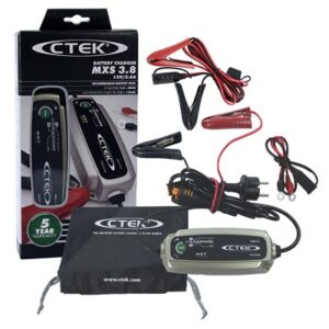 Ctek Batterieladegerät MXS 3.8 + Comfort Indicator  CTEK056-384 : CTEK056-309