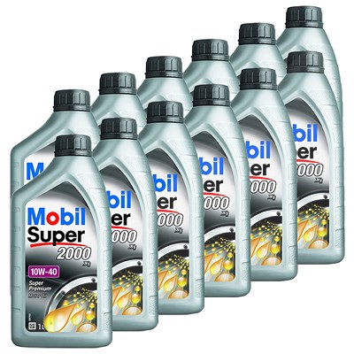 Mobil  12x 1 L Super 2000 X1 10W-40  MO150562