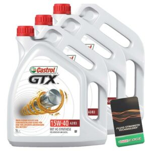 Castrol  15 L GTX 15W-40 A3/B3 + Ölwechsel-Anhänger  14C19F : DE01675