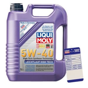 Liqui moly  5 L Leichtlauf High Tech 5W-40+Anhänger  3864 : 5440