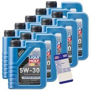 Liqui moly  10x 1 L Longtime High Tech 5W-30+Anhäng  1136 : 5440