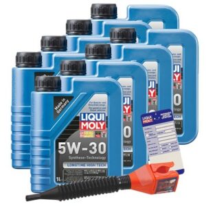 Liqui moly  8x 1 L Longtime High Tech 5W-30 + Anhän  5440 : 1136 : 3050