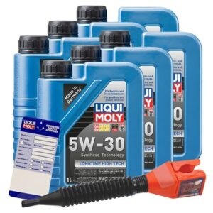 Liqui moly  6x 1 L Longtime High Tech 5W-30 + Anhän  3050 : 5440 : 1136