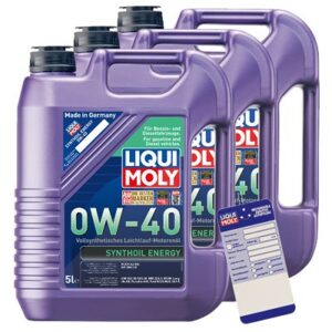 Liqui moly  15 L Synthoil Energy 0W-40 + Anhänger  5440 : 1361