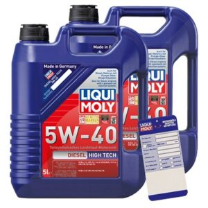 Liqui moly  10 L Diesel High Tech 5W-40 + Anhänger  1332 : 5440