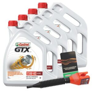 Castrol 20 L GTX 15W-40 A3/B3 + Ölwechsel-Anhänger  DE01675 : 14C19F : 3050