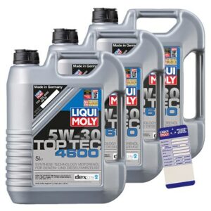 Liqui moly  15 L Top Tec 4600 5W-30 + Ölw.-Anhänger  3756 : 5440