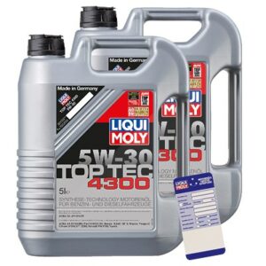 Liqui moly  10 L Top Tec 4300 5W-30 + Ölw.-Anhänger  5440 : 3741