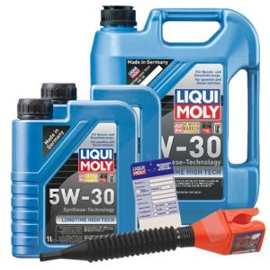 Liqui moly 7 L Longtime High Tech 5W-30 + Ölwechsel-Anhänger  5440 : 1137 : 1136 : 3050