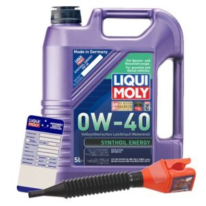 Liqui moly 5 L Synthoil Energy 0W-40 + Ölwechsel-Anhänger  5440 : 1361 : 3050