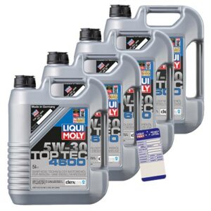 Liqui moly  20 L Top Tec 4600 5W-30 + Ölw.-Anhänger  3756 : 5440