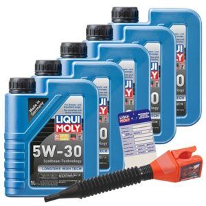 Liqui moly  5x 1 L Longtime High Tech 5W-30 + Anhän  5440 : 1136 : 3050