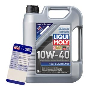 Liqui moly  5 L MoS2 Leichtlauf 10W-40 + Anhänger  1092 : 5440