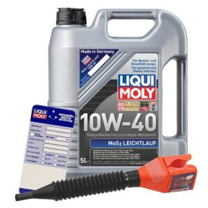 Liqui moly  5 L MoS2 Leichtlauf 10W-40+Anhänger+Tri  5440 : 1092 : 3050