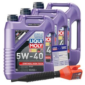 Liqui moly 15 L Synthoil High Tech 5W-40 + Ölw.-Anhänger  1307 : 5440 : 3050