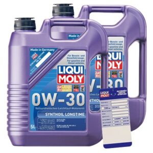 Liqui moly  10 L Synthoil Longtime 0W-30 + Anhänger  1172 : 5440