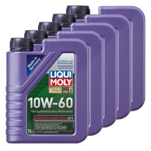 Liqui moly  5x 1 L Synthoil Race Tech GT1 10W-60  1390