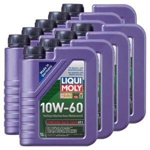 Liqui moly  9x 1 L Synthoil Race Tech GT1 10W-60  1390