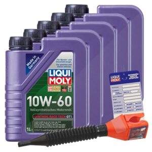 Liqui moly  5x 1 L Synthoil Race Tech GT1 10W-60+ A  5440 : 1390 : 3050