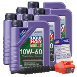 Liqui moly  6x 1 L Synthoil Race Tech GT1 10W-60+ A  5440 : 1390 : 3050