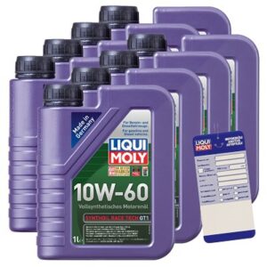 Liqui moly  8x 1 L Synthoil Race Tech GT1 10W-60+An  1390 : 5440