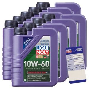 Liqui moly  9x 1 L Synthoil Race Tech GT1 10W-60+An  1390 : 5440