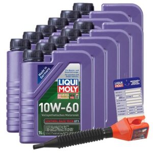 Liqui moly  11x 1 L Synthoil Race Tech GT1 10W-60 +  5440 : 1390 : 3050