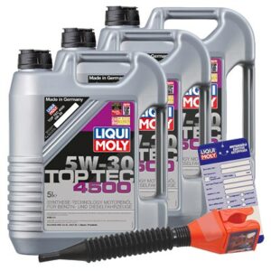 Liqui moly  15 L Top Tec 4500 5W-30+Anhänger+Tricht  5440 : 3729 : 3050