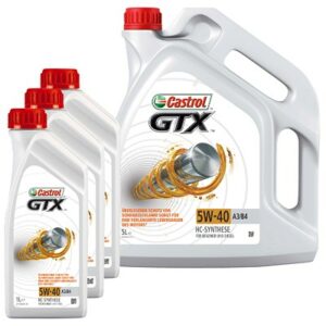 Castrol 8 L GTX 5W-40 A3/B4  15218E : 15218F