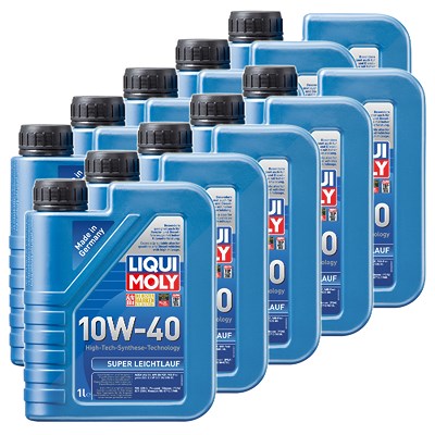 Liqui moly  10x 1 L Super Leichtlauf 10W-40  1300