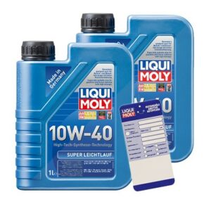 Liqui moly  2x 1 L Super Leichtlauf 10W-40+Anhänger  5440 : 1300