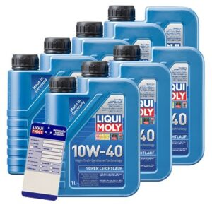 Liqui moly  7x 1 L Super Leichtlauf 10W-40+Anhänger  1300 : 5440