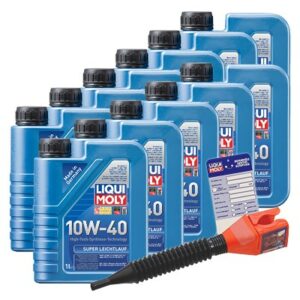 Liqui moly  11x 1 L Super Leichtlauf 10W-40 + Anhän  5440 : 1300 : 3050