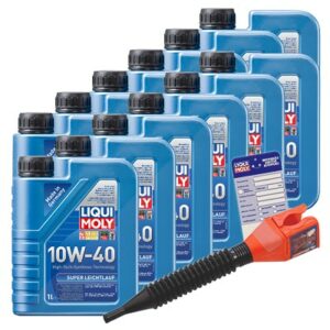 Liqui moly  12x 1 L Super Leichtlauf 10W-40 + Anhän  3050 : 1300 : 5440