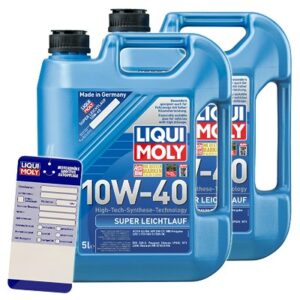 Liqui moly  10 L Super Leichtlauf 10W-40 + Anhänger  5440 : 1301