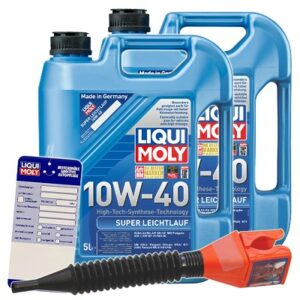 Liqui moly  10 L Super Leichtlauf 10W-40+Anhänger+T  1301 : 5440 : 3050