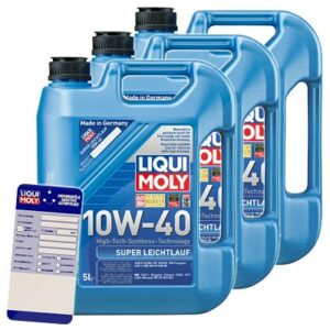 Liqui moly  15 L Super Leichtlauf 10W-40 + Anhänger  5440 : 1301