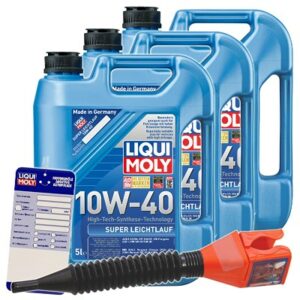 Liqui moly  15 L Super Leichtlauf 10W-40+Anhänger+T  1301 : 5440 : 3050