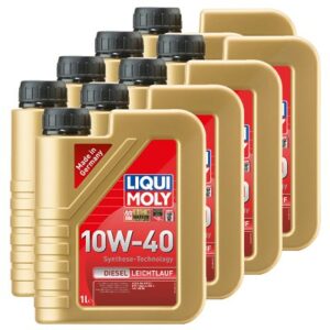 Liqui moly 8x 1 L Diesel Leichtlauf 10W-40 1386