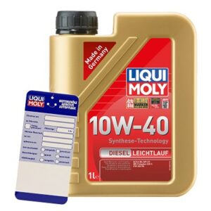 Liqui moly 1 L Diesel Leichtlauf 10W-40 + Anhänger 5440 : 1386