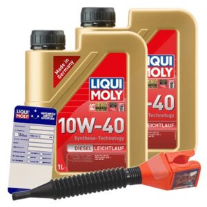 Liqui moly 2x 1 L Diesel Leichtlauf 10W-40 + Anhän 3050 : 1386 : 5440