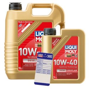 Liqui moly 6 L Diesel Leichtlauf 10W-40 + Anhänger 1386 : 1387 : 5440