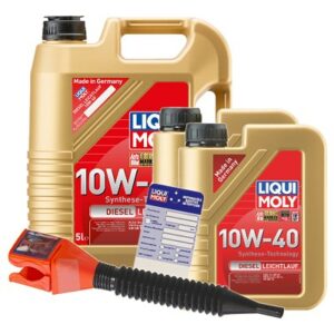 Liqui moly 7 L Diesel Leichtlauf 10W-40+Anhänger+T 3050 : 1386 : 1387 : 5440