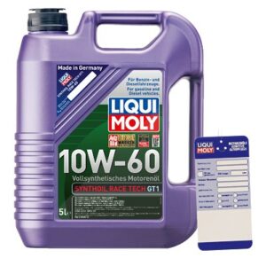 Liqui moly 5 L Synthoil Race Tech GT1 10W-60 + Ölw.-Anhänger  1391 : 5440